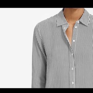 Everlane Clean Silk Shirt, size 8